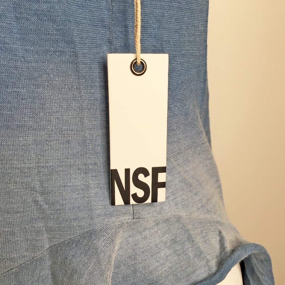 NSF Lea Asymmetrical Ruffle Tank - Picture 8 of 9